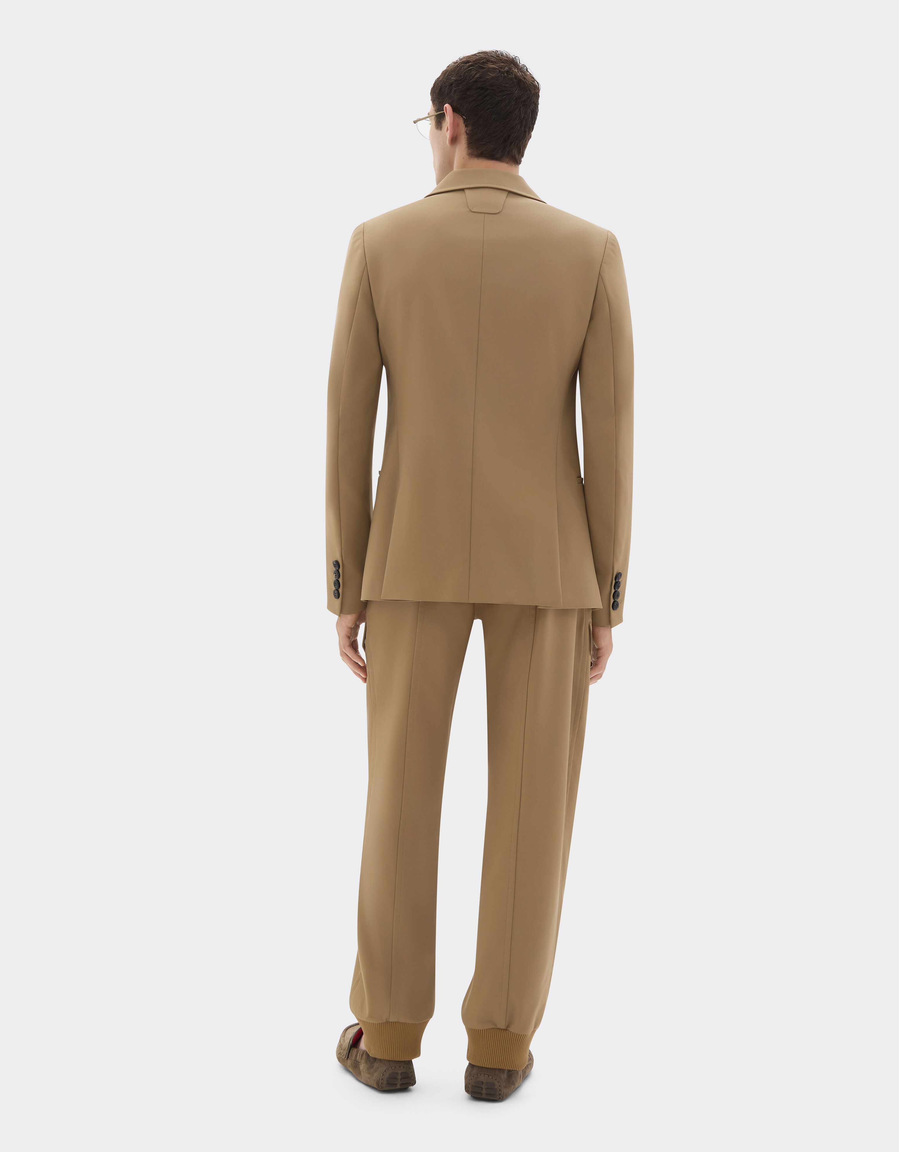 Ferrari Blazer en coton technique Khaki Green 50792f