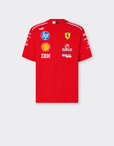 Ferrari Ferrari Replica T-Shirt for the 2026 Monza Grand Prix Rosso LJ0TH1145EXT0001f