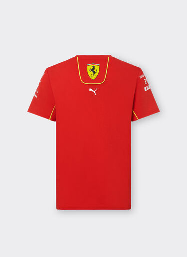 Ferrari T-shirt Junior Replica Team Scuderia Ferrari 2024 Rosso Corsa F1151fK