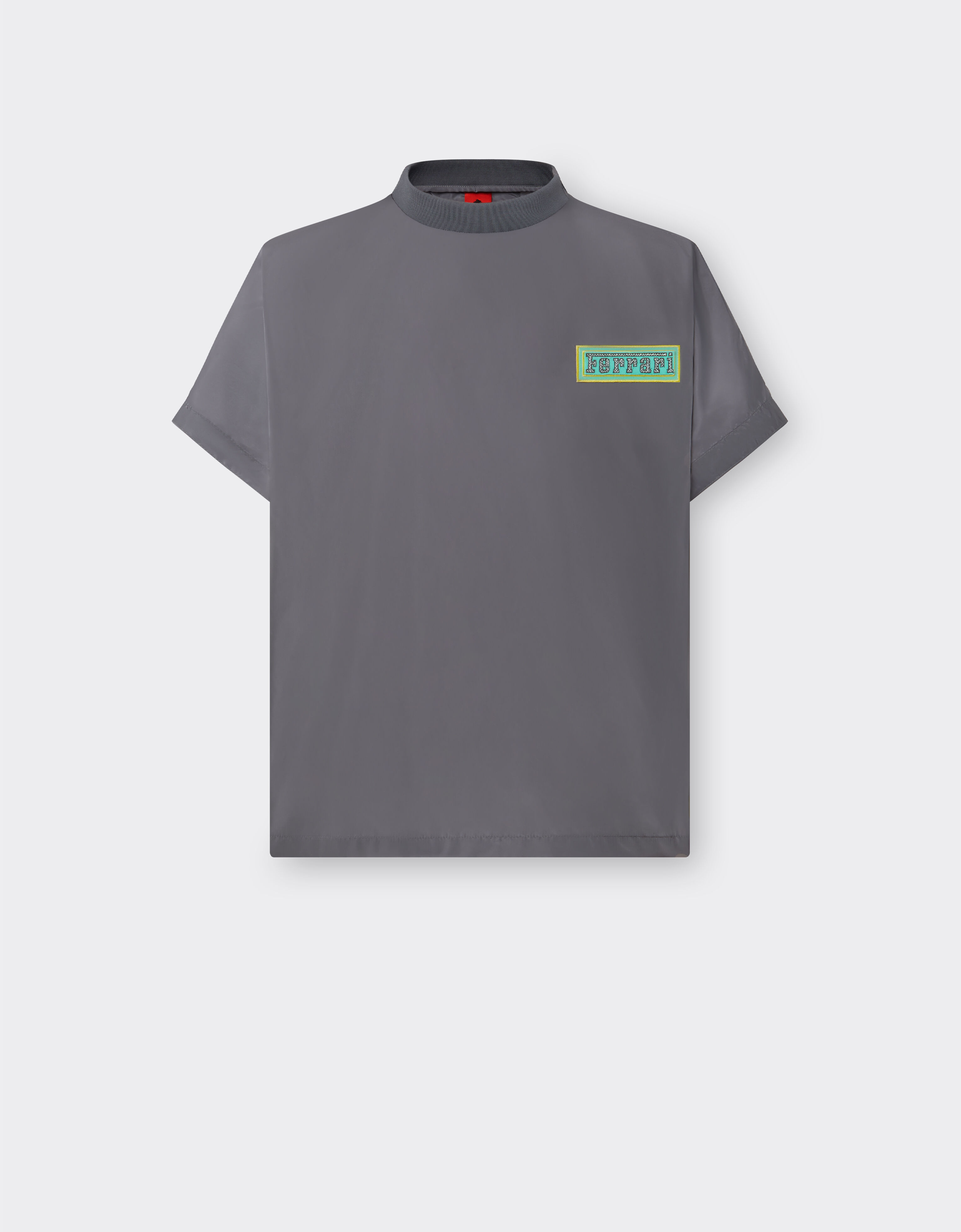 Ferrari T-shirt en nylon recyclé Miami Collection Gris foncé 21242f