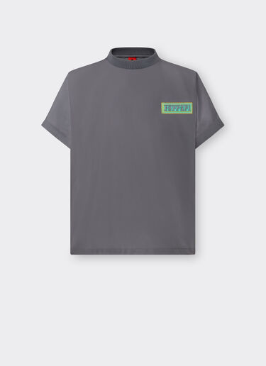 Ferrari T-shirt in nylon riciclato Miami Collection Dark Grey 21242f