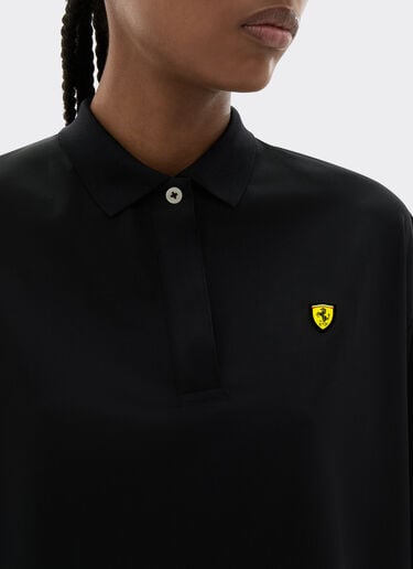  Polohemd mit Scuderia Ferrari-Grafik Nero SJWPO0043JCO0024f