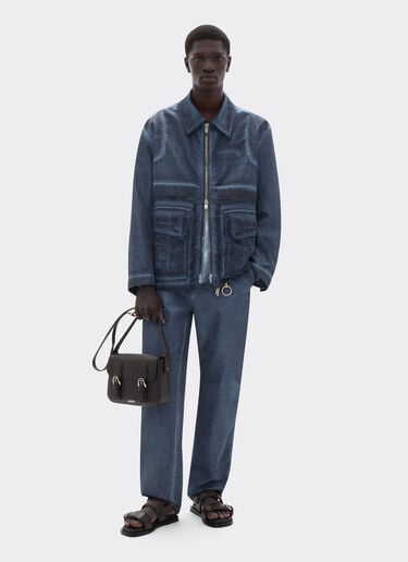 Ferrari Nylon gabardine chino pants Ultramarine 50062f