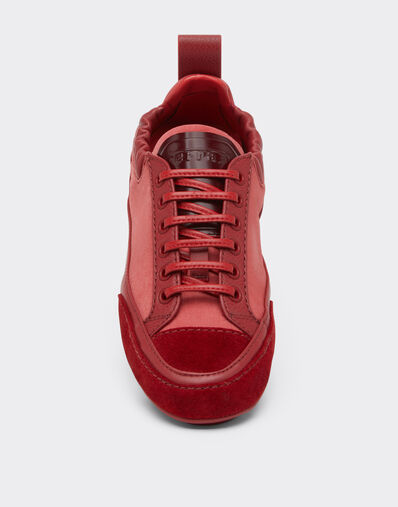 Ferrari Driver sneakers in nylon, suede, and leather Maison Red 50769f