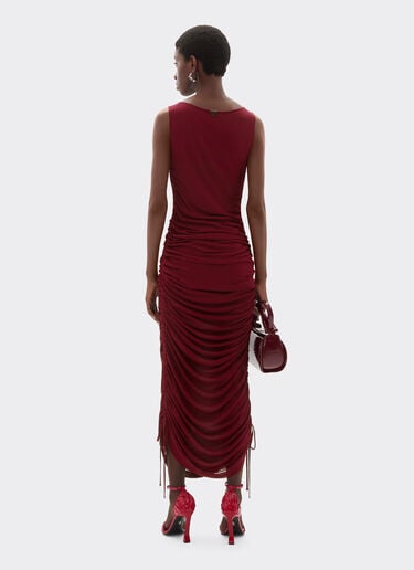 Robe en jersey de viscose Ferrari Robe en jersey de viscose Cerise 22526f