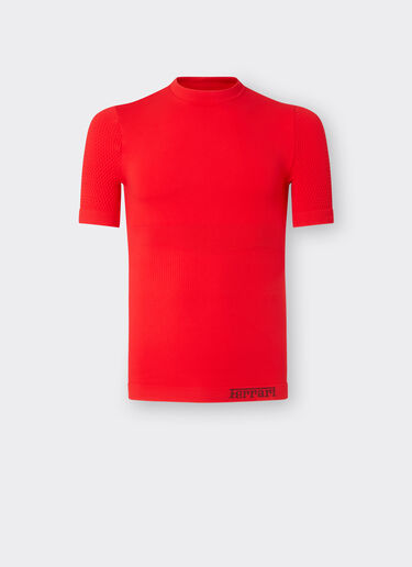 Ferrari 科技纱线短袖套衫 Rosso Dino 红色 48297f
