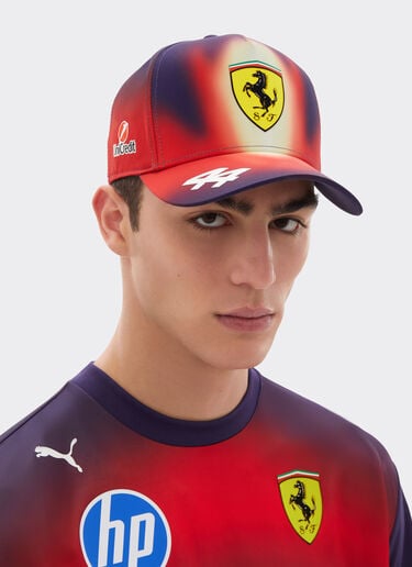 Ferrari Hamilton Replica Puma baseball cap for Scuderia Ferrari HP China 2026 Rosso LA0GOf