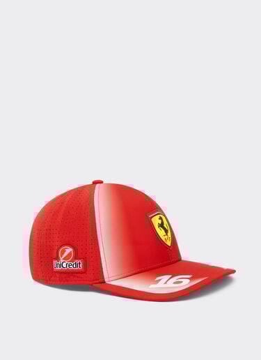 Ferrari Leclerc Replica 2026 Puma Baseball Cap for Scuderia Ferrari HP Rosso LA0HOf