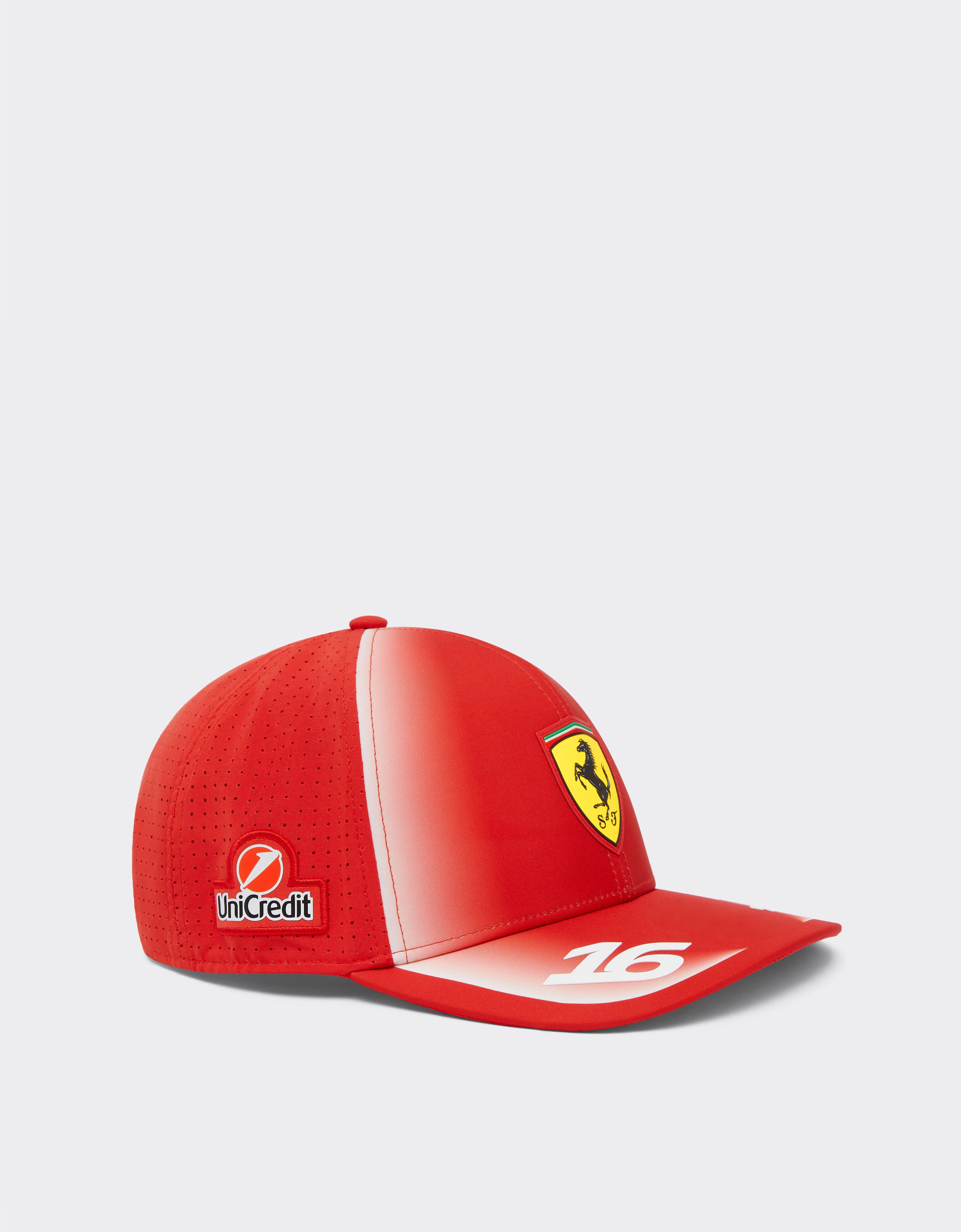 Ferrari Leclerc Replica 2026 Puma Baseball Cap for Scuderia Ferrari HP Rosso LA0HOf