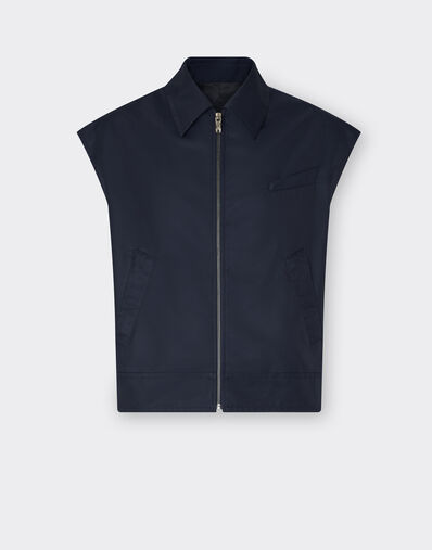 Ferrari Vest in Q-CYCLE® twill Ficus Green 22076f