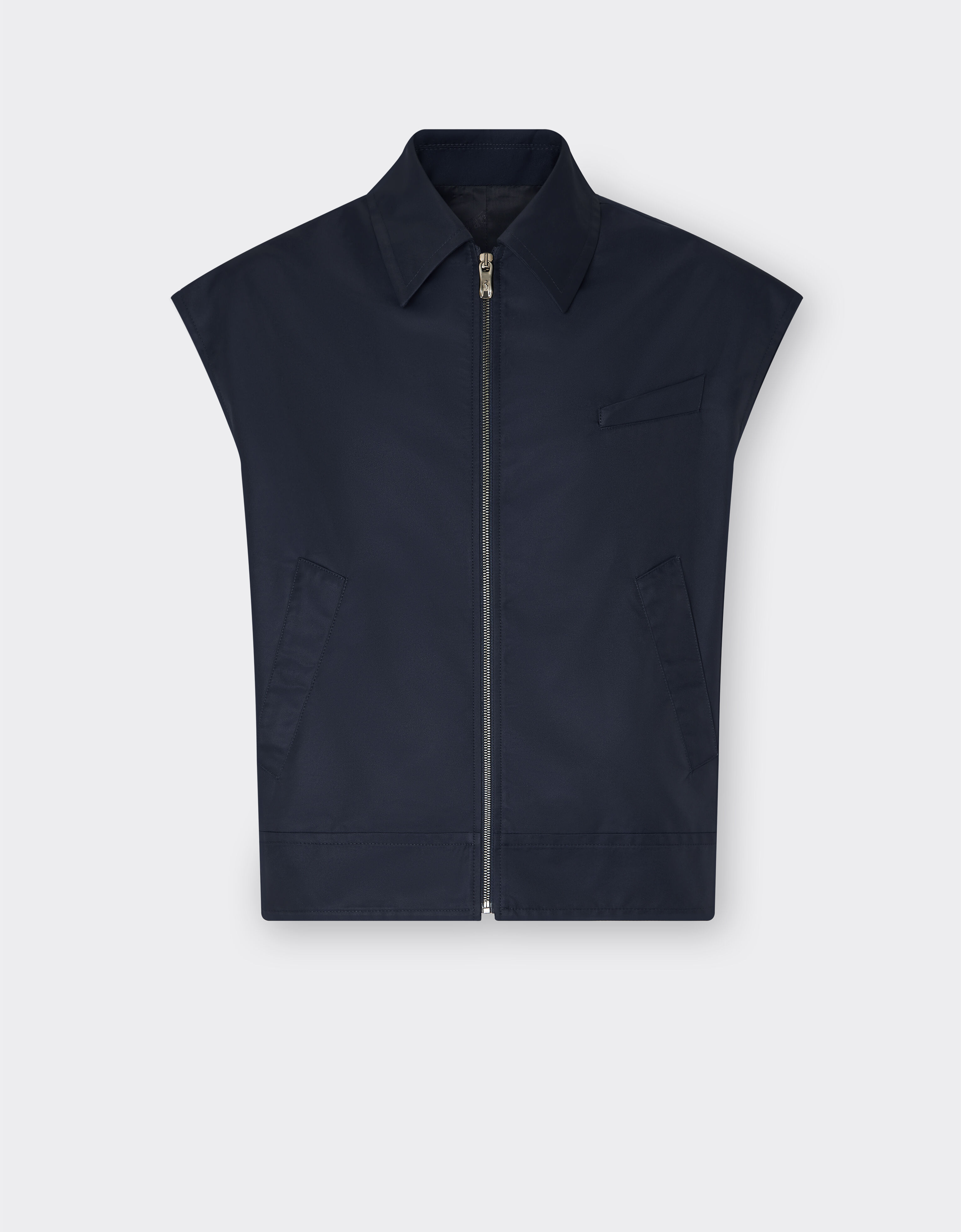 Ferrari Vest in Q-CYCLE® twill Navy 21861f
