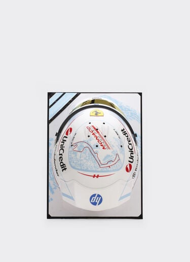 Casco Charles Leclerc Monaco Special Edition 2025 in scala 1:1 Ferrari Casco Charles Leclerc Monaco Special Edition 2025 in scala 1:1 MULTICOLORE LA07Af