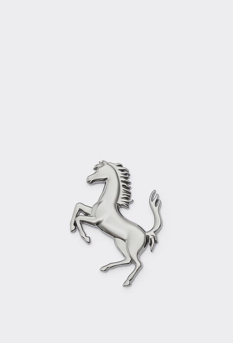 Ferrari Prancing Horse brooch Black 20381f