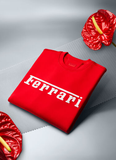 Scuba sweatshirt with Ferrari logo Ferrari Scuba sweatshirt with Ferrari logo Racing red 20518f