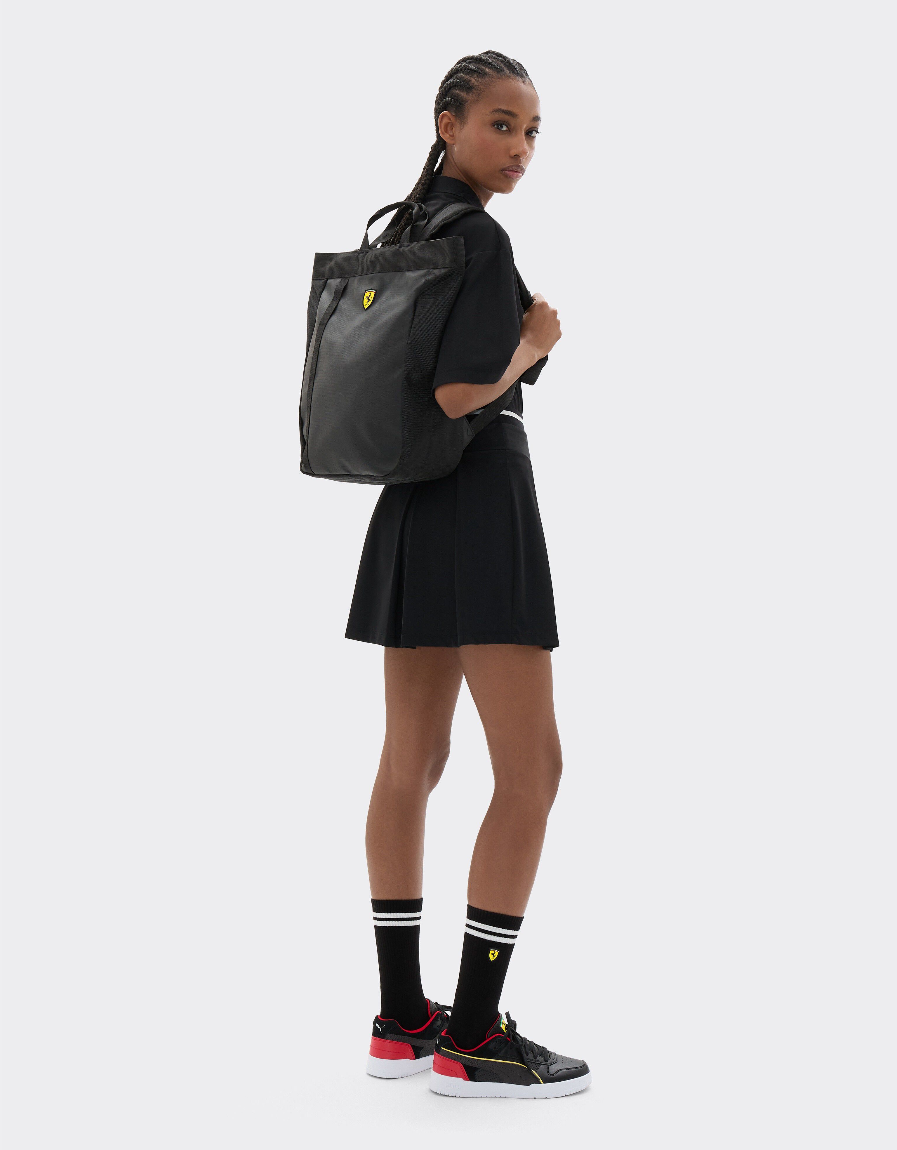  Sac à dos fourre-tout avec écusson Ferrari Nero SBNBP0016HMM0032f