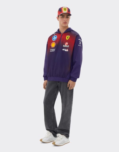 Ferrari Puma Replica Hoodie for Scuderia Ferrari HP China 2026 Viola LA0GPf