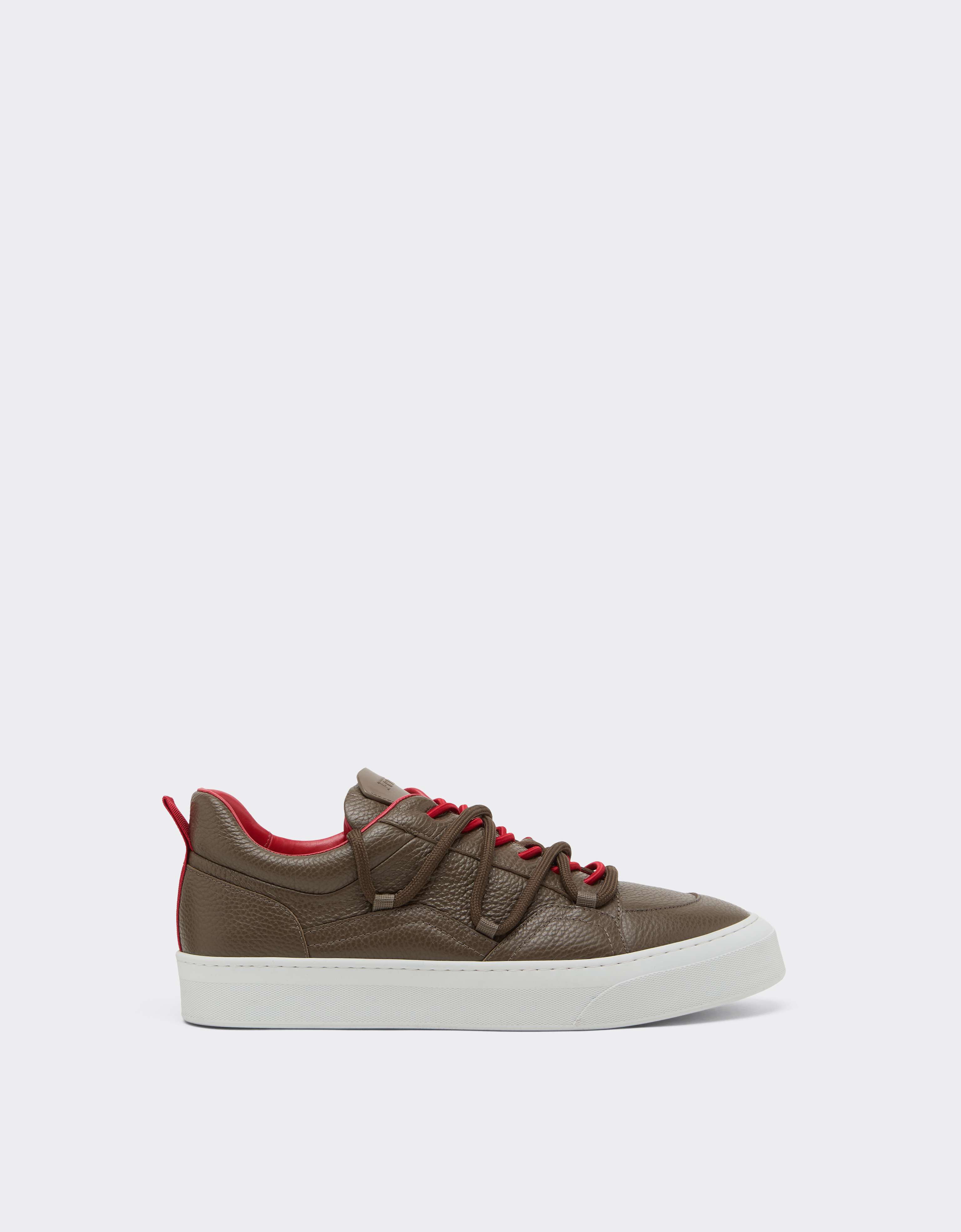 Zapatillas bajas de piel granate Ferrari Zapatillas bajas de piel granate Mimetico CSMLT0006XL00021f