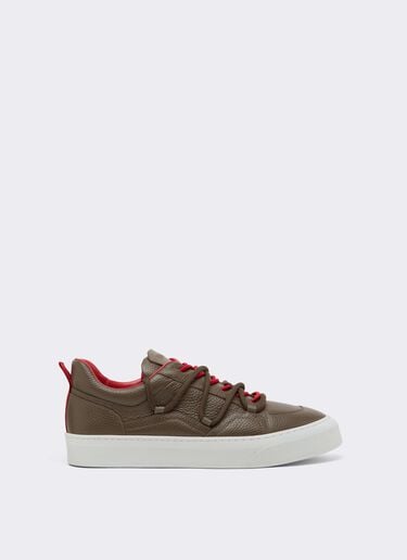 Zapatillas bajas de piel granate Ferrari Zapatillas bajas de piel granate Mimetico CSMLT0006XL00021f