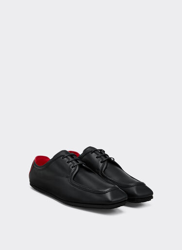 Ferrari Leather derby shoe Black 22741f