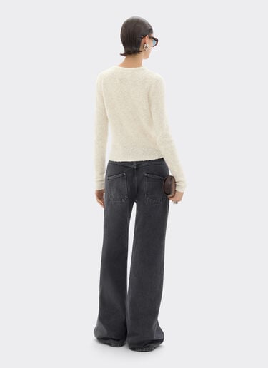 Ferrari Cashmere and silk knit Oat 50180f