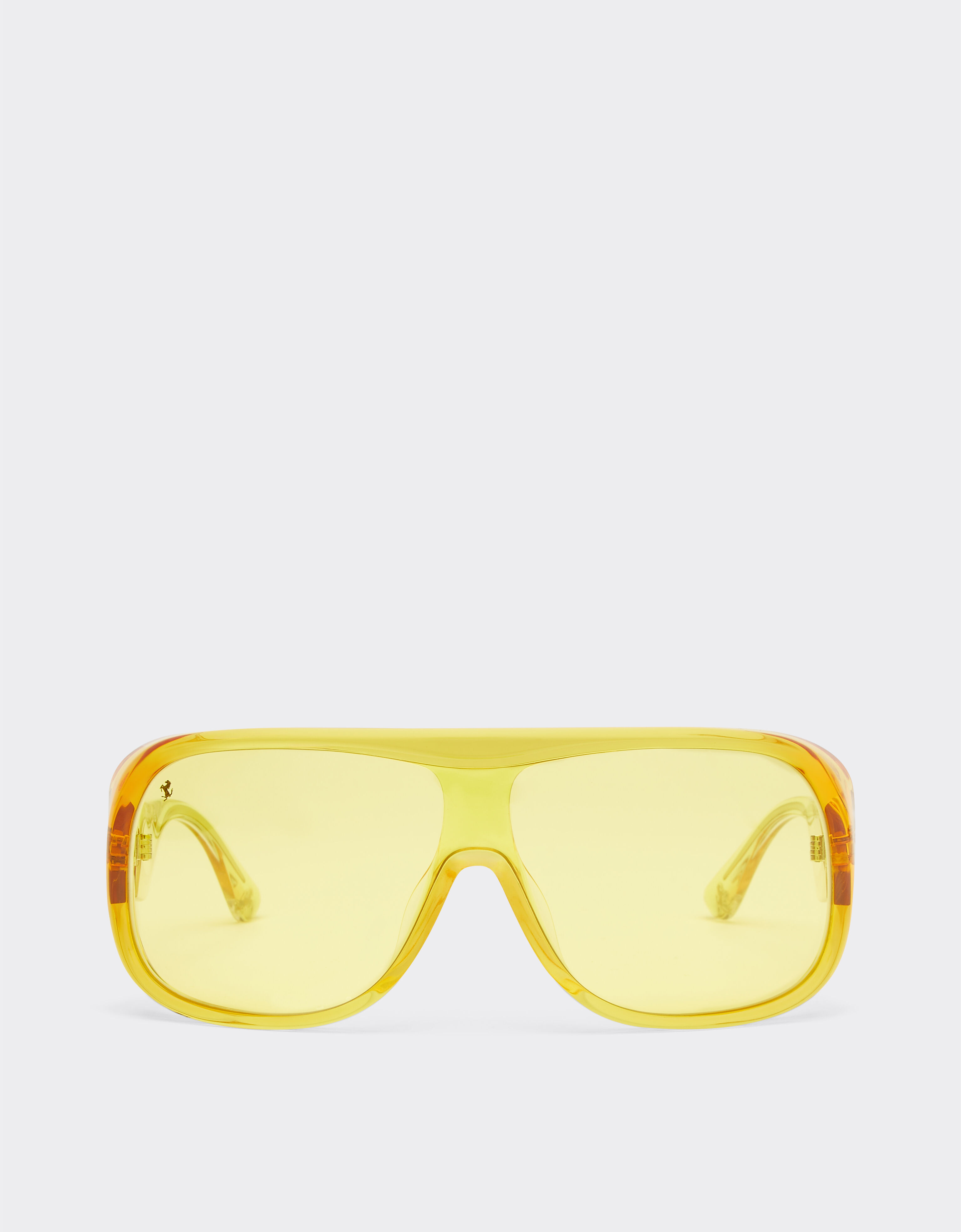 Ferrari Ferrari sunglasses in transparent yellow acetate with yellow lenses Yellow F1278f