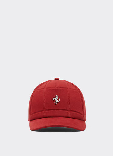 Ferrari Cotton baseball cap with Prancing Horse Maison Red 50248f