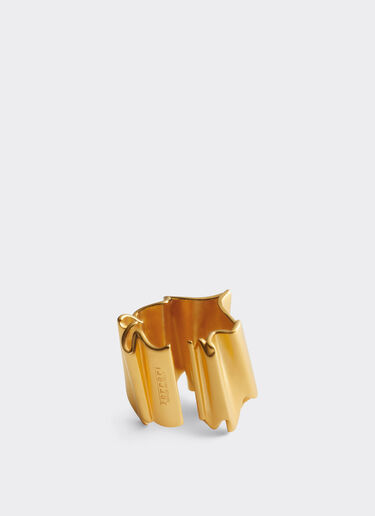 Ferrari Brass ring with satin gold finish None 22073f