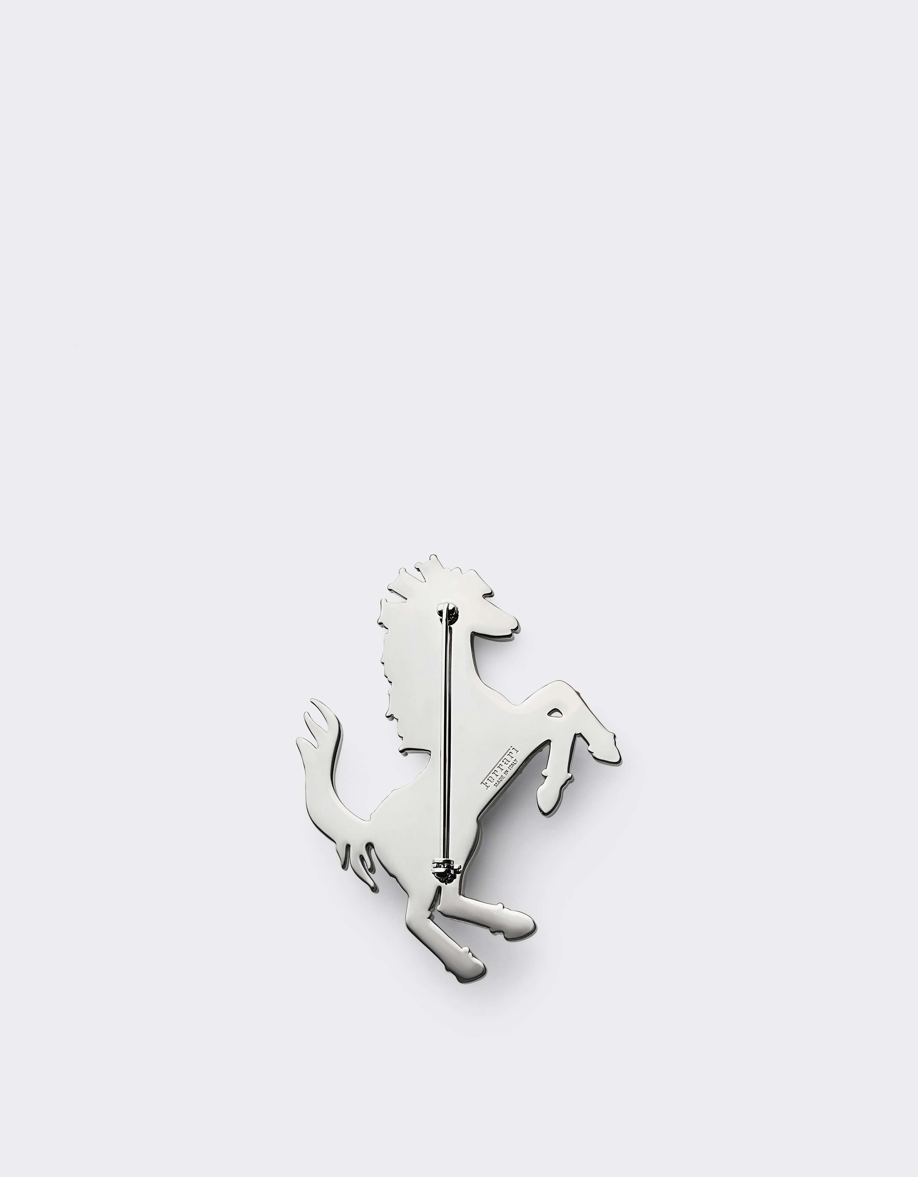 Prancing Horse Rhinestone Brooch Ferrari Prancing Horse Rhinestone Brooch Antracite CGWSP0001JU00005f