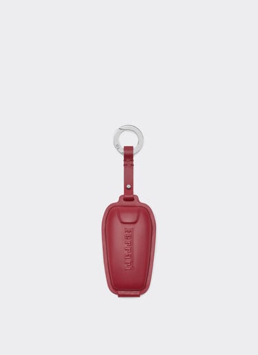 Ferrari Leather key ring with Ferrari logo Maison Red 50584f