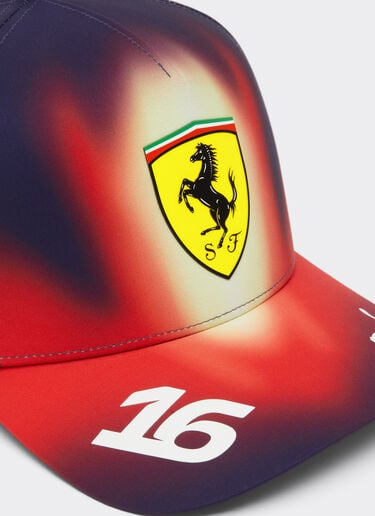 Ferrari Leclerc Replica Puma baseball cap for Scuderia Ferrari HP China 2026 Rosso LA0GNf