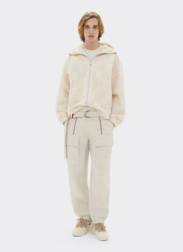 Ferrari Ferrari x Charles Leclerc cargo trousers Ecru 22259f
