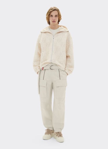 Ferrari x Charles Leclerc cargo trousers Ferrari Ferrari x Charles Leclerc cargo trousers Ecru 22259f