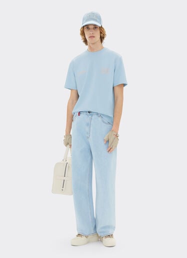 Ferrari x Charles Leclerc oversized T-shirt Ferrari Ferrari x Charles Leclerc oversized T-shirt Steel Blue 22290f