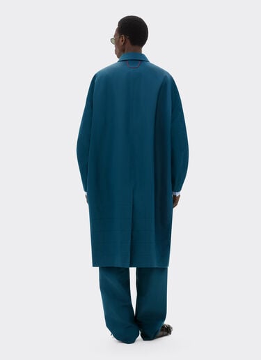 Coat in iridescent nylon twill Ferrari Coat in iridescent nylon twill Peacock 22437f