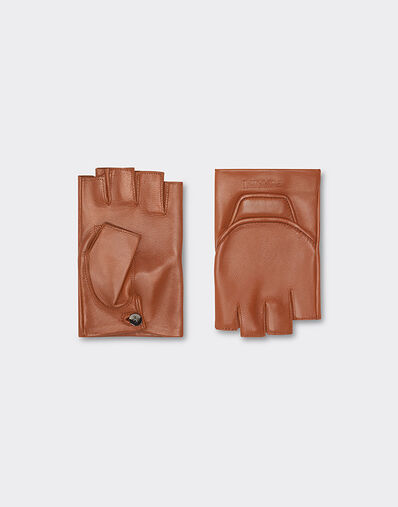 Ferrari Fingerless gloves in nappa leather Hide 21917f