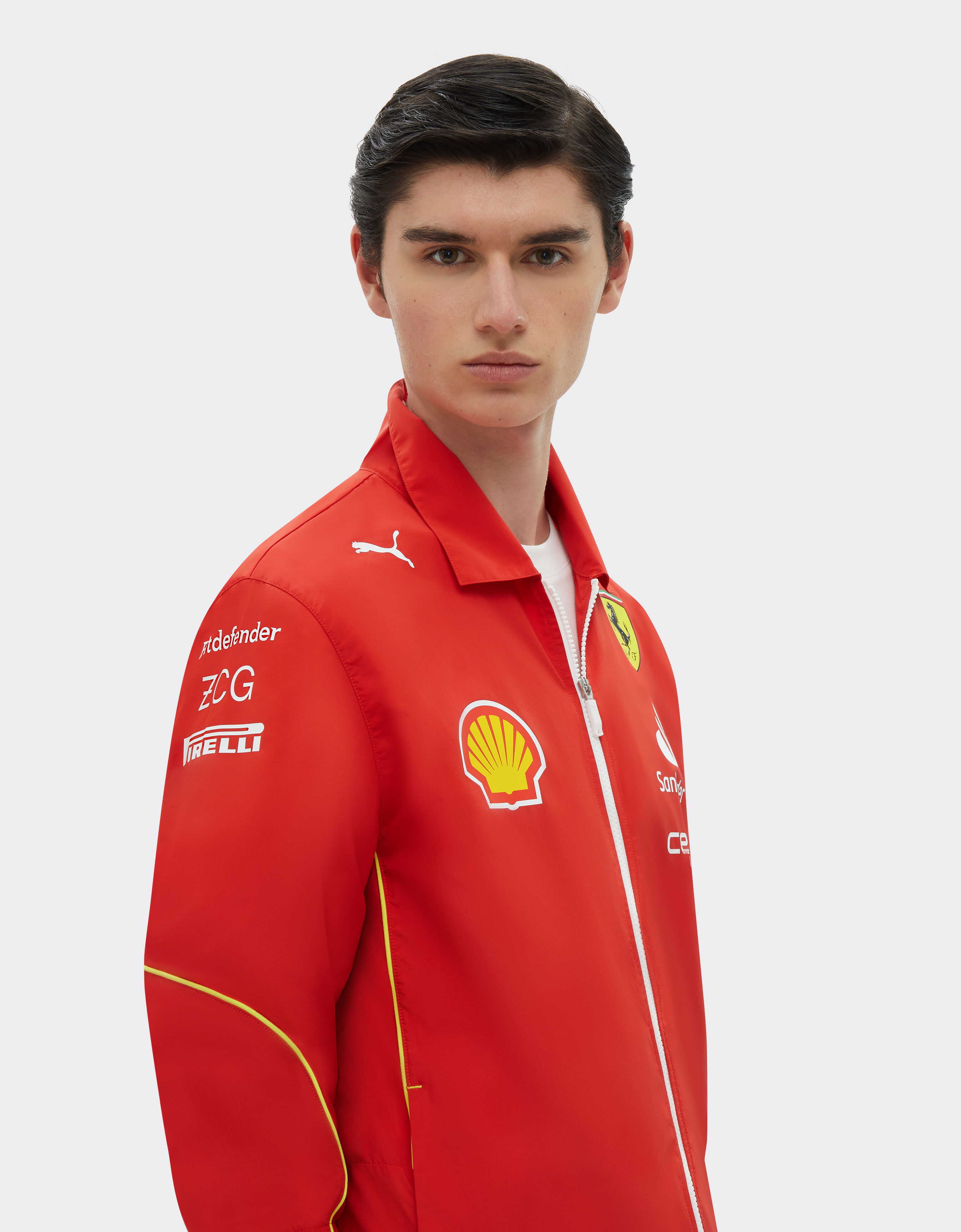 Ferrari team jacket hot sale