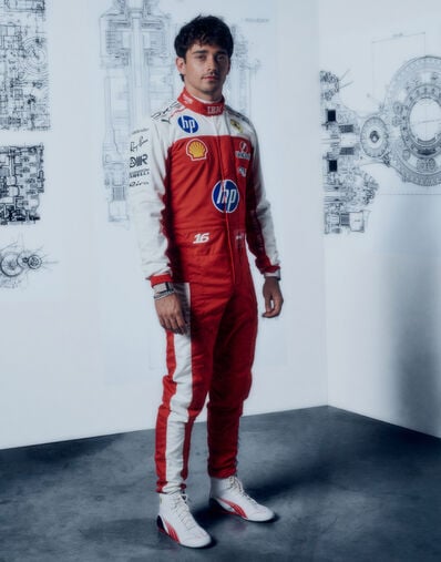 Ferrari Scuderia Ferrari Leclerc Replica racing overalls for the 2026 Austin Grand Prix Racing Red LW0JU4120EXT0001f