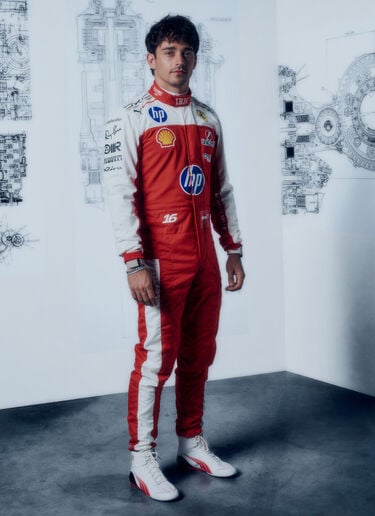 Combinaison de course Leclerc Replica Scuderia Ferrari pour le Grand Prix d'Austin 2026 Ferrari Combinaison de course Leclerc Replica Scuderia Ferrari pour le Grand Prix d'Austin 2026 Rouge Racing LW0JU4120EXT0001f