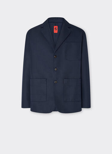 Ferrari Blazer in two-tone double-sided tech fabric Navy 21763f