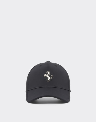 Ferrari Baseball cap with metal Prancing Horse detail Black 20815f