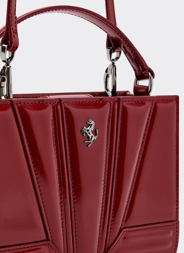 Ferrari Ferrari GT micro shiny leather tote bag Cherry 49123f