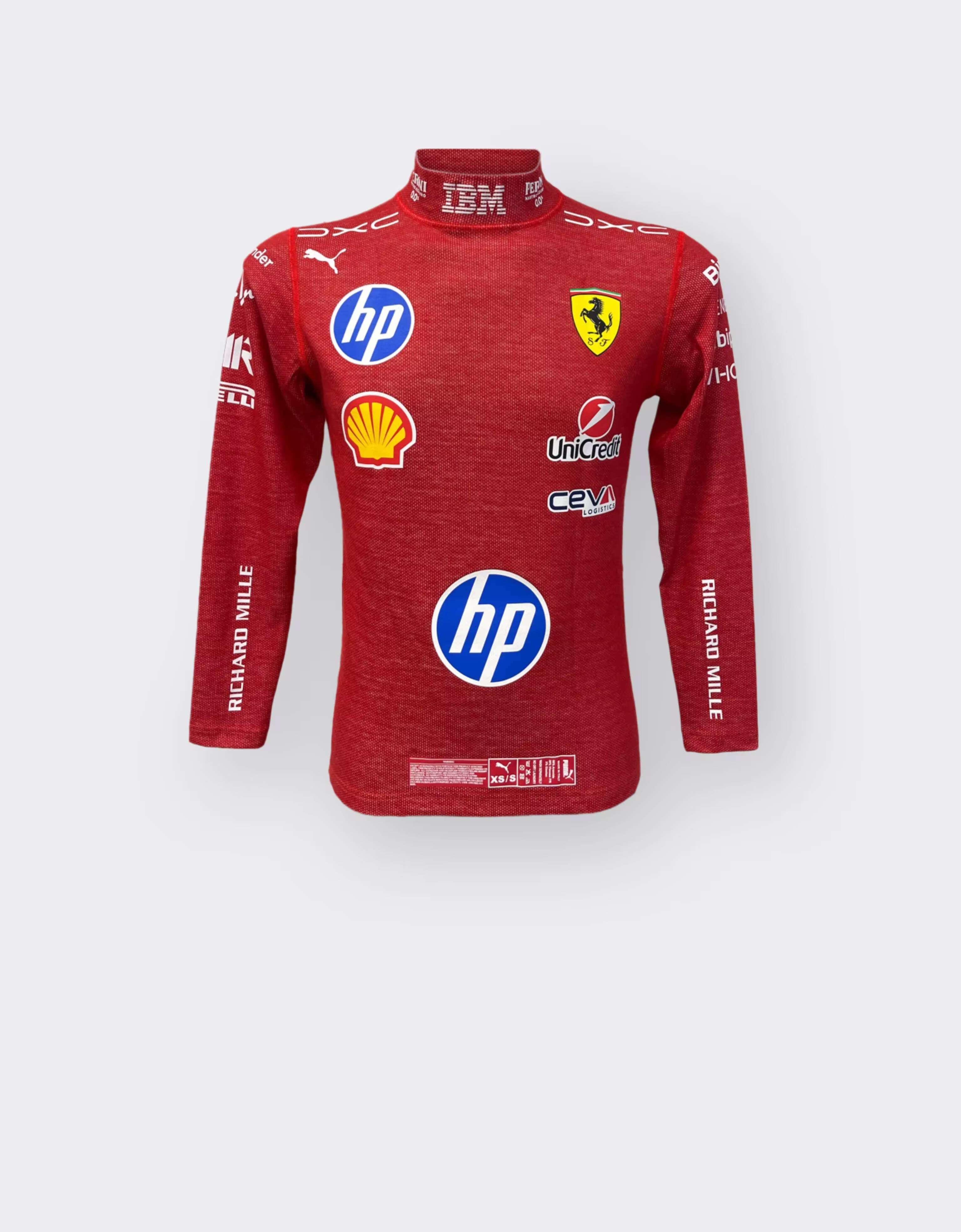 Replica Leclerc Rennunteranzug für den GP von Monaco 2026 Ferrari Replica Leclerc Rennunteranzug für den GP von Monaco 2026 Rosso LJ0TH1085EXT0001f