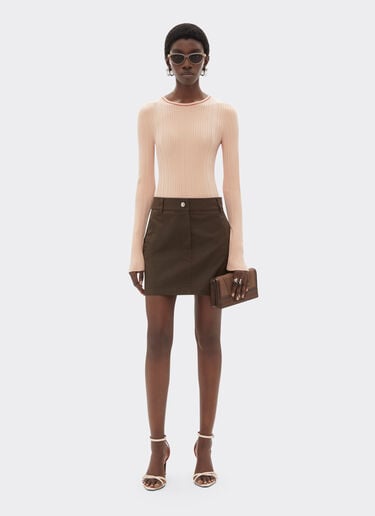 Ferrari Stretch viscose knit Powder Pink 49980f