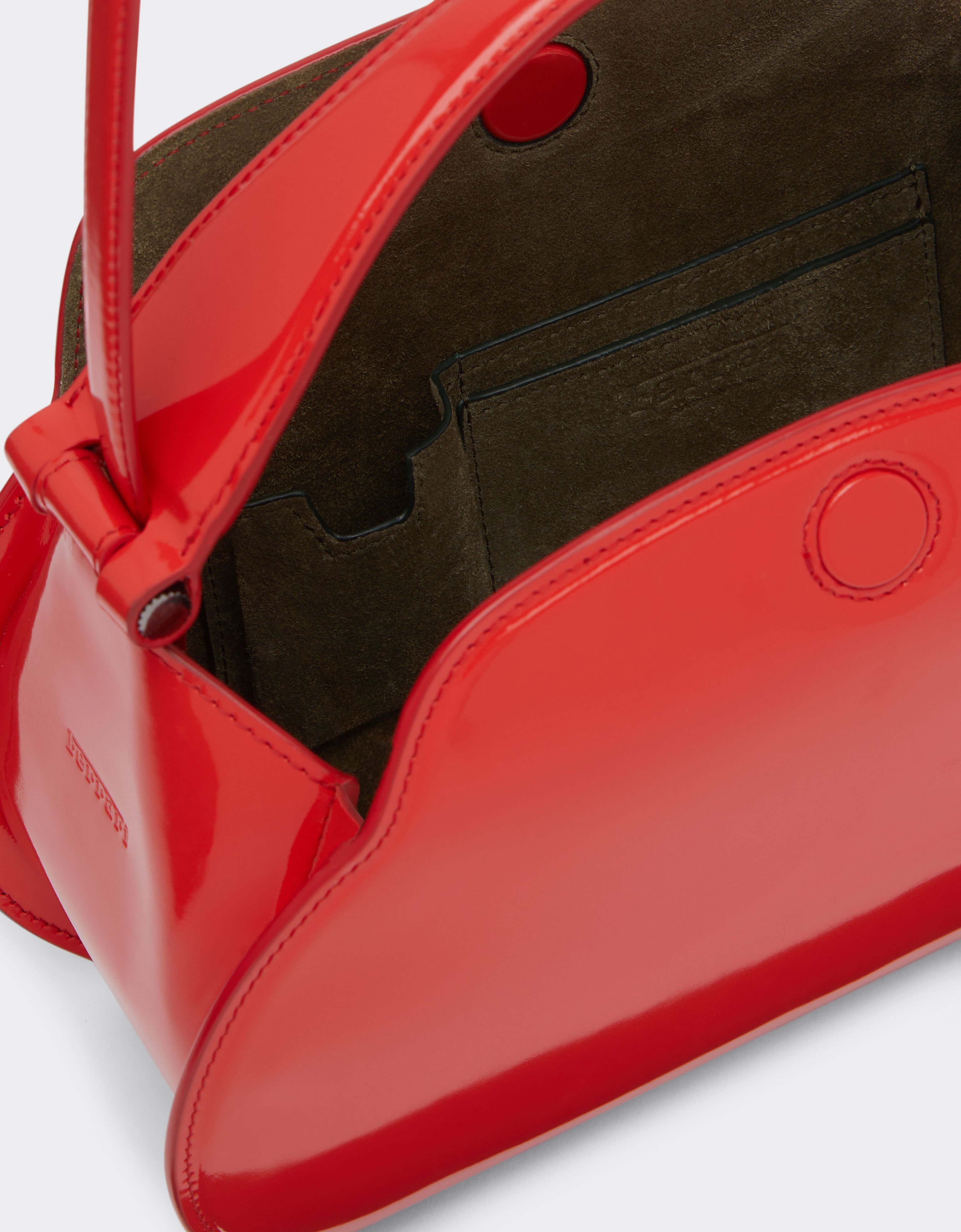 Ferrari La Ferrari Dino Top Handle Bag Rosso Dino 22068f