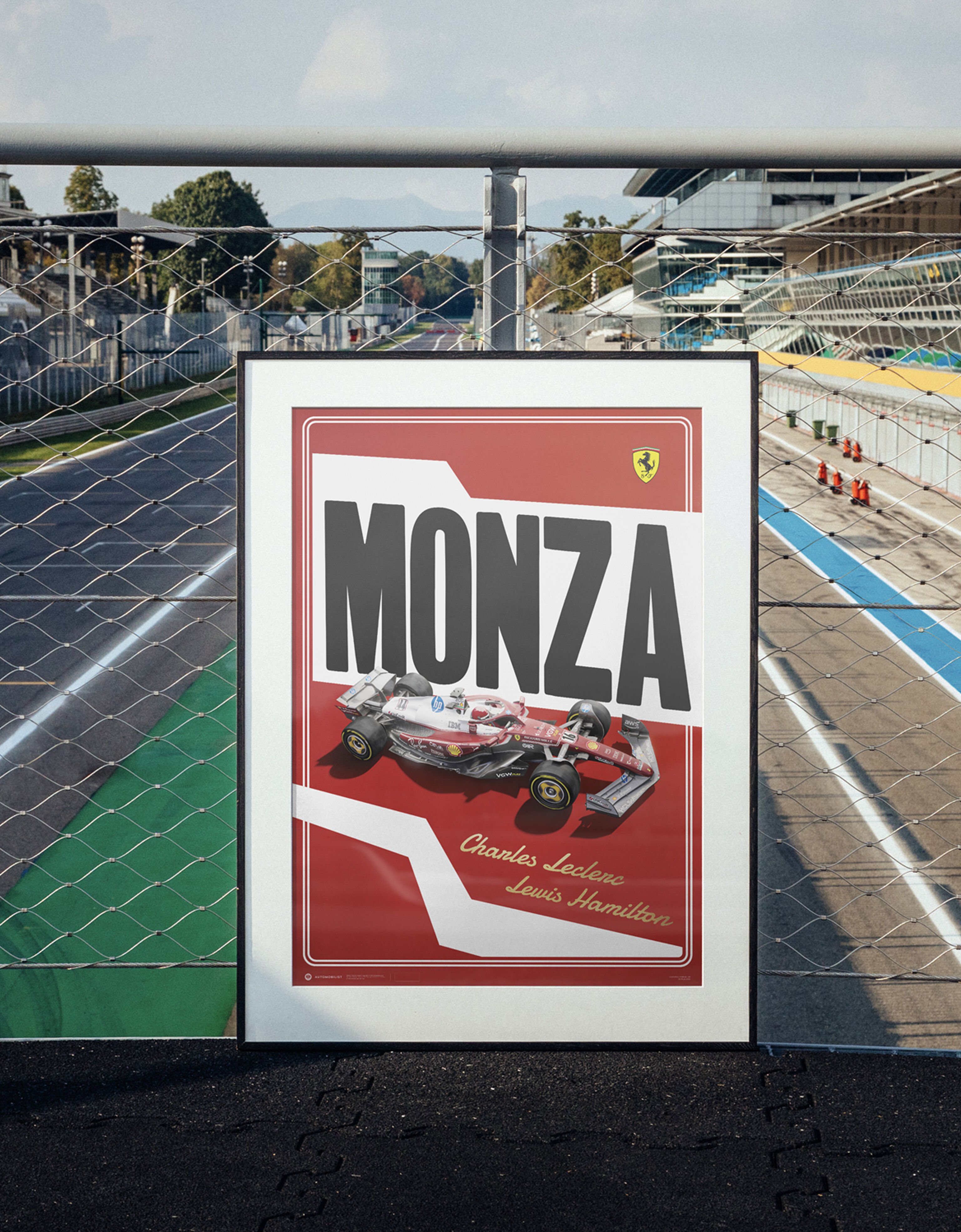 Ferrari Official Poster Special Livery Ferrari SF-25 Monza 2025 MULTICOLOUR LA0FCf