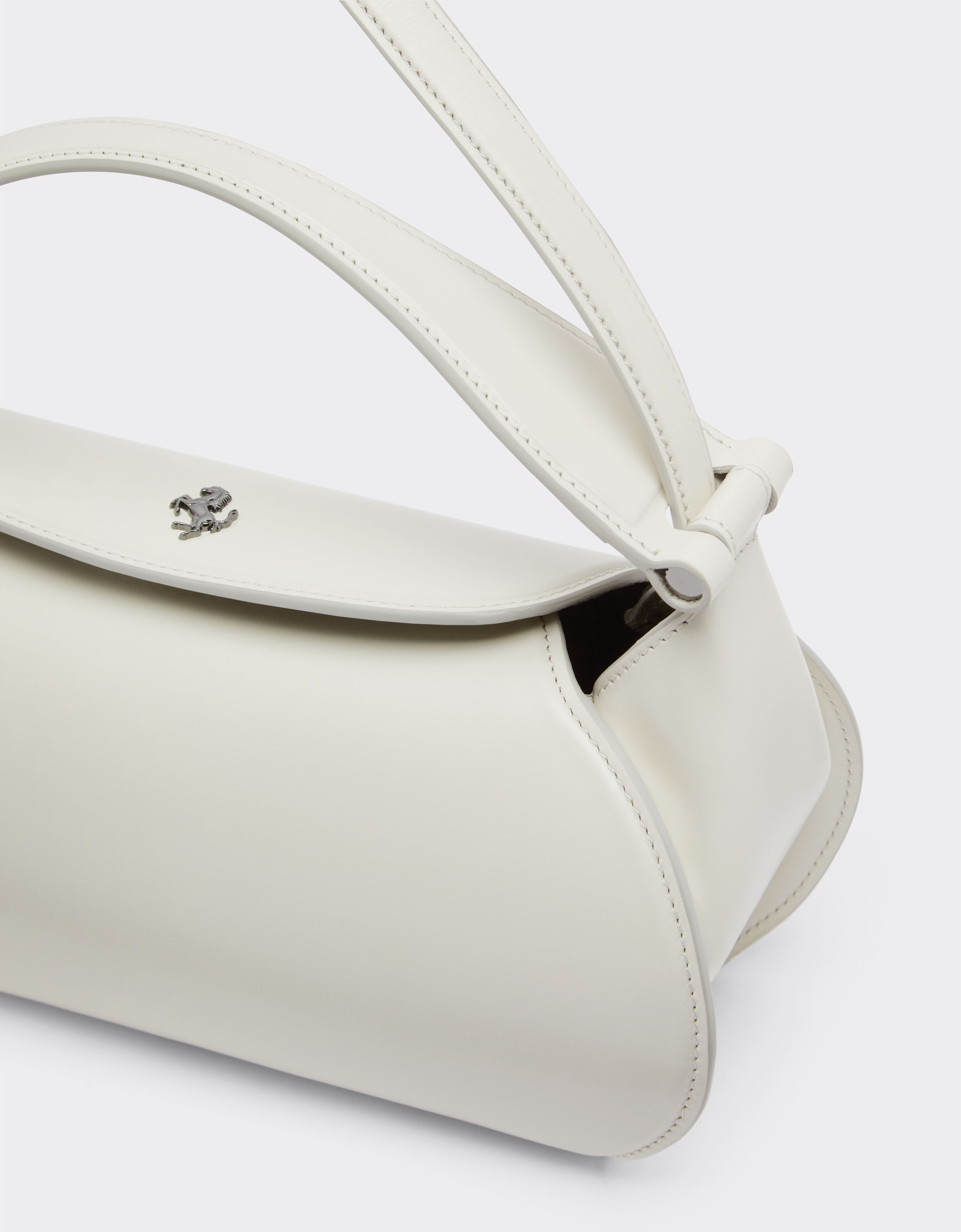 Ferrari La Ferrari Dino Top Handle Bag Ecru 21981f