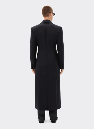 Ferrari Double wool coat Black 21588f