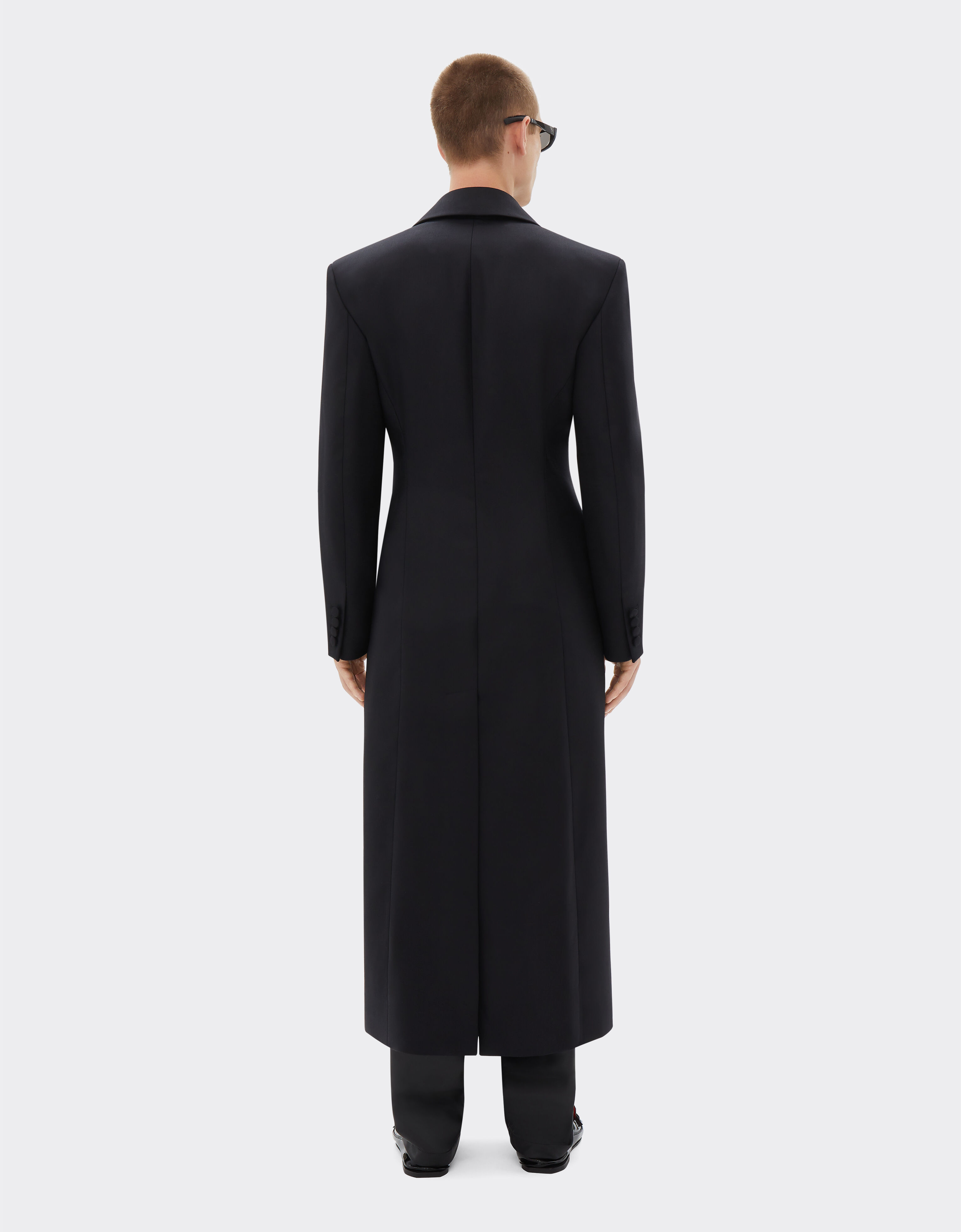 Ferrari Double wool coat Black 21588f