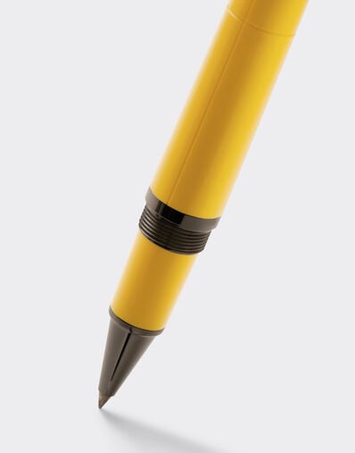 Ferrari Montblanc Great Characters Enzo Ferrari Special Edition Giallo Modena rollerball pen Yellow F1596f
