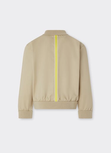 Blouson bombardier en gabardine de coton Ferrari Blouson bombardier en gabardine de coton Beige 22333fK
